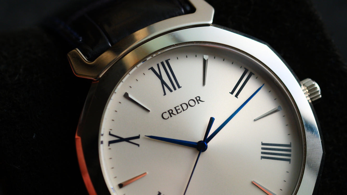 Credor GCAR975 8j81-0AS0 Linealx White Dial Excellent Condition