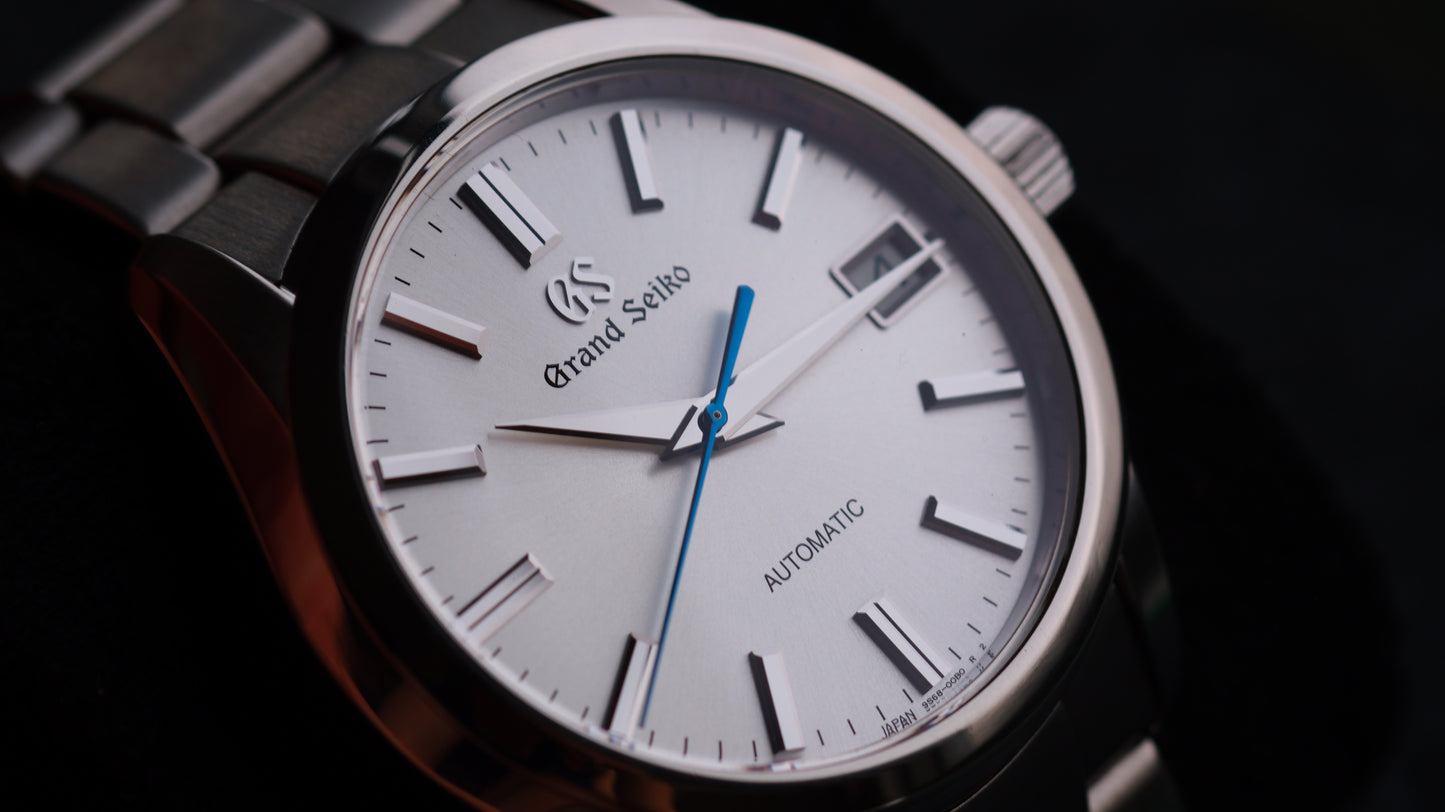 Grand Seiko SBGR307 9S68 Heritage new GS Logo Version White Dial Excellent Condition Full Box