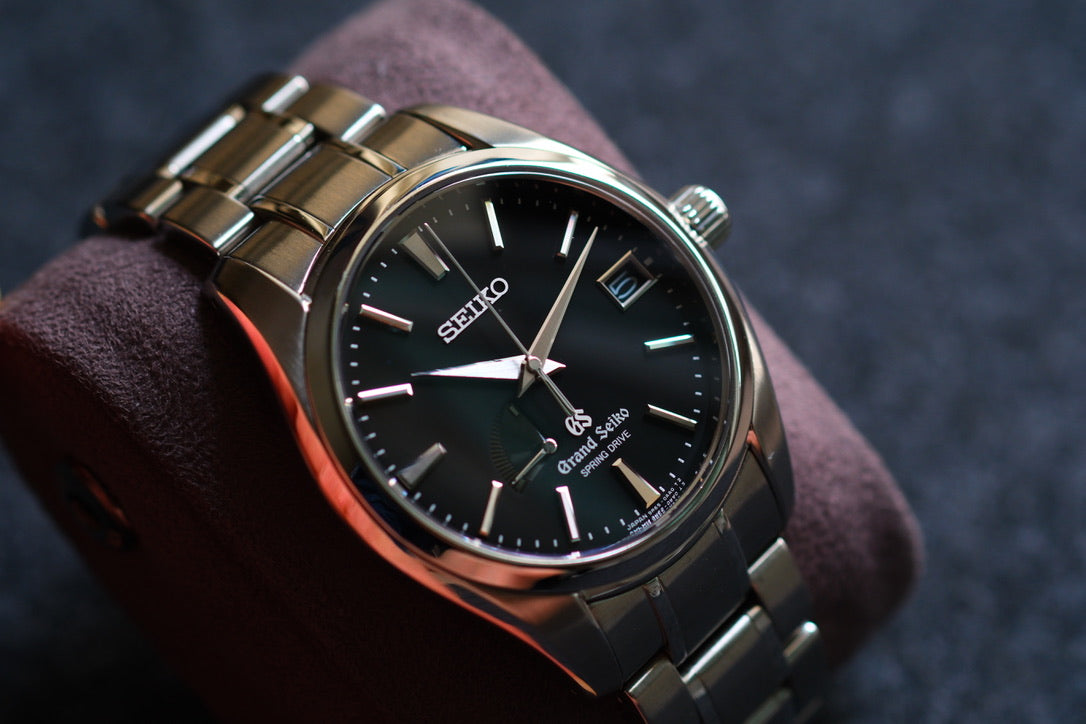 Grand Seiko SBGA003 Spring Drive 9R65-00AA0 Black Dial Excellent Condition