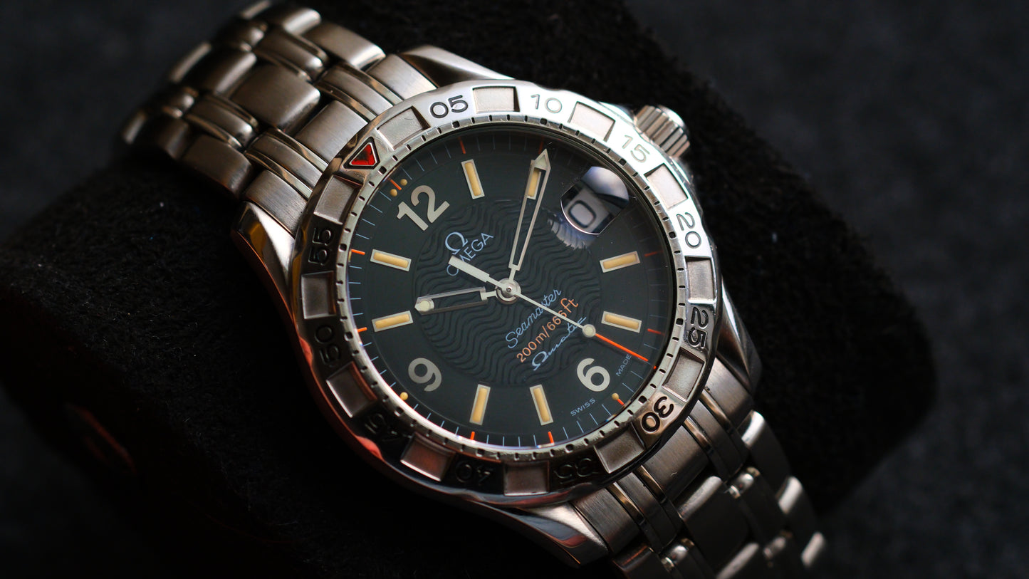 Omega Autoquart Seamaster 200m/666ft 2514.50 Omegamatic Limited Edition #1434/ 1997