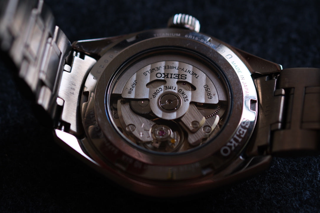 Seiko Pressage SARX055 6R15-04A0 Full Titan | Snow Flake Dial| Full Box Paper| Excellent Condition| Serviced