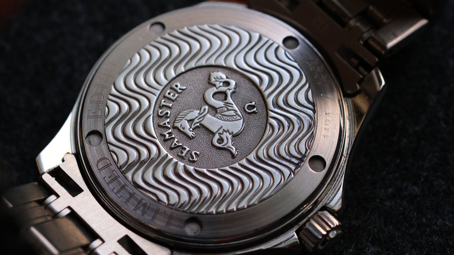 Omega Autoquart Seamaster 200m/666ft 2514.50 Omegamatic Limited Edition #1434/ 1997
