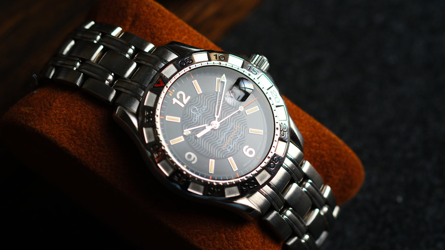 Omega Autoquart Seamaster 200m/666ft 2514.50 Omegamatic Limited Edition #1434/ 1997