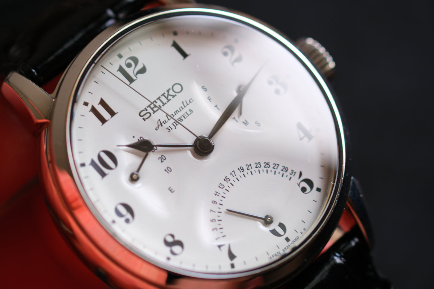 Seiko Presage SARD007 JDM Retrograde Day Date Enemel Dial Good Condition