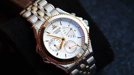 Credor Pacifique GCBG996 Automatic 4s77-0A30 Retrograde 18K