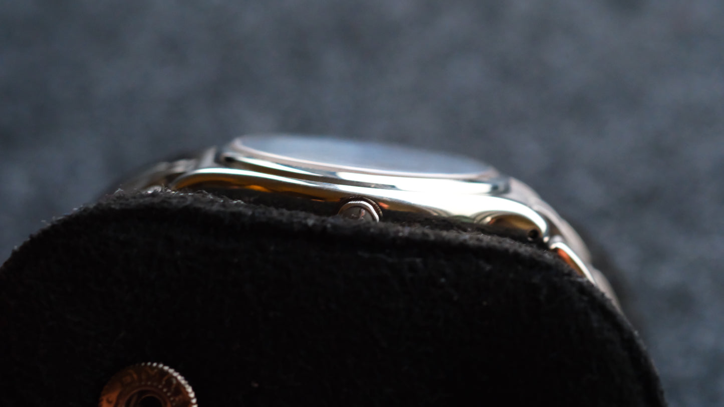 Credor Signo Quart 8j86-7A00 Blue Hand Box Manual User