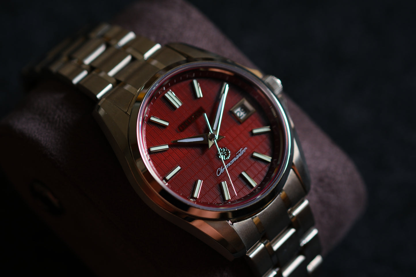 Citizen AQ4020-54W A060-T023207 Jounetsu Collection Chrnomaster Skyline of Tokyo Dial Full Titan Limited Edition 400p NOS Excellent Condition Full box