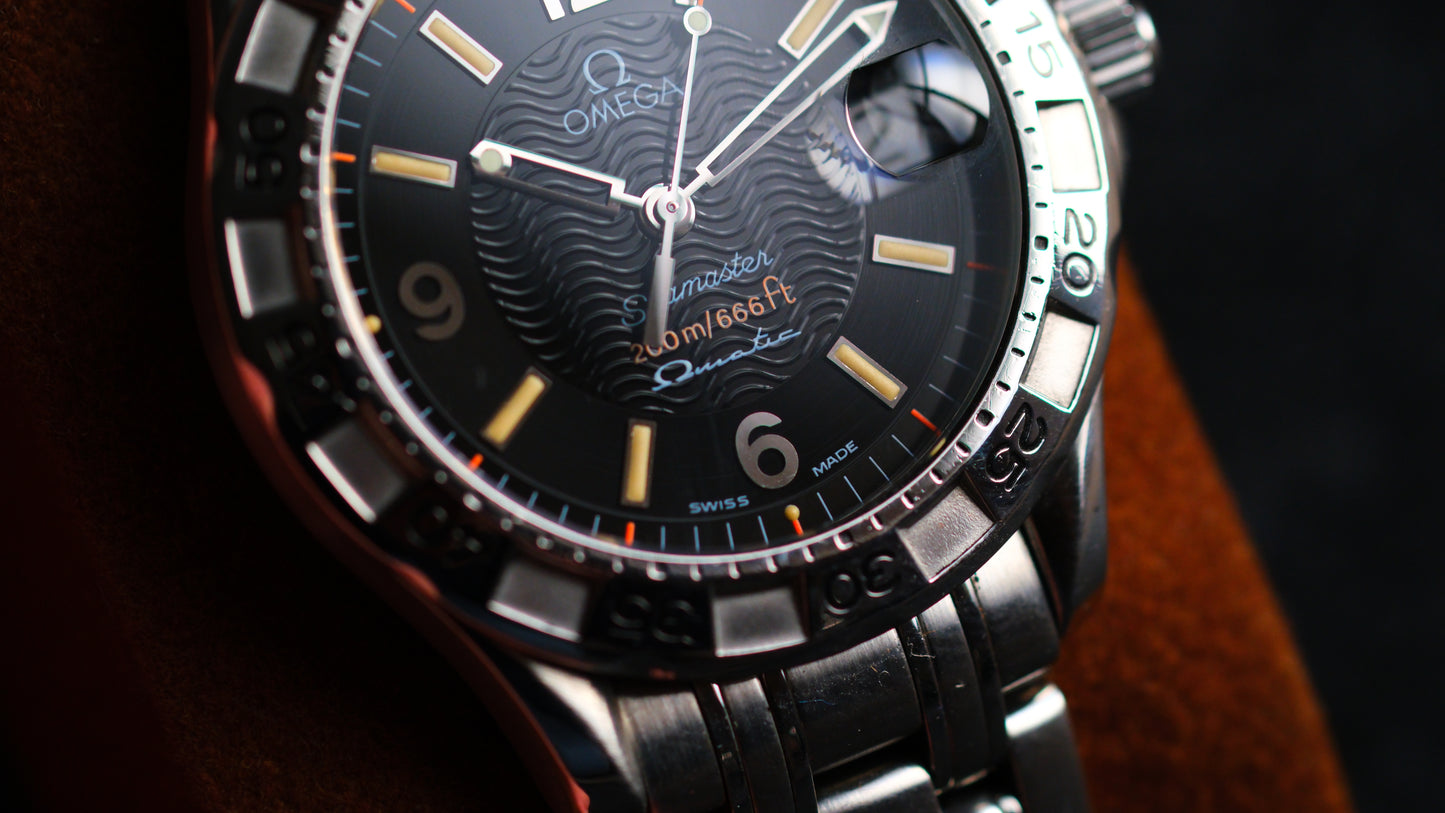 Omega Autoquart Seamaster 200m/666ft 2514.50 Omegamatic Limited Edition #1434/ 1997