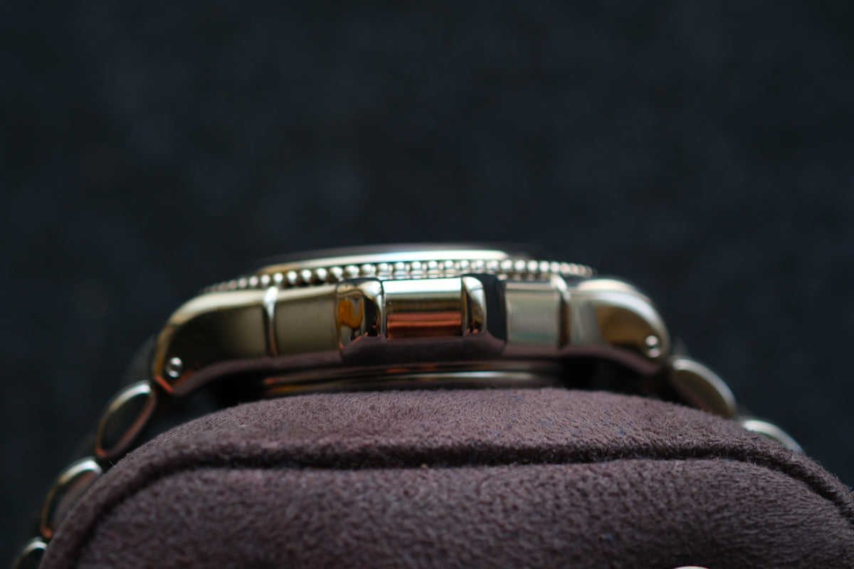 Credor Pacifique GCBK997 6S77-0A10 Chrnograph Limited 2000 Rare Carbon Dial Full Box Paper NOS Condition