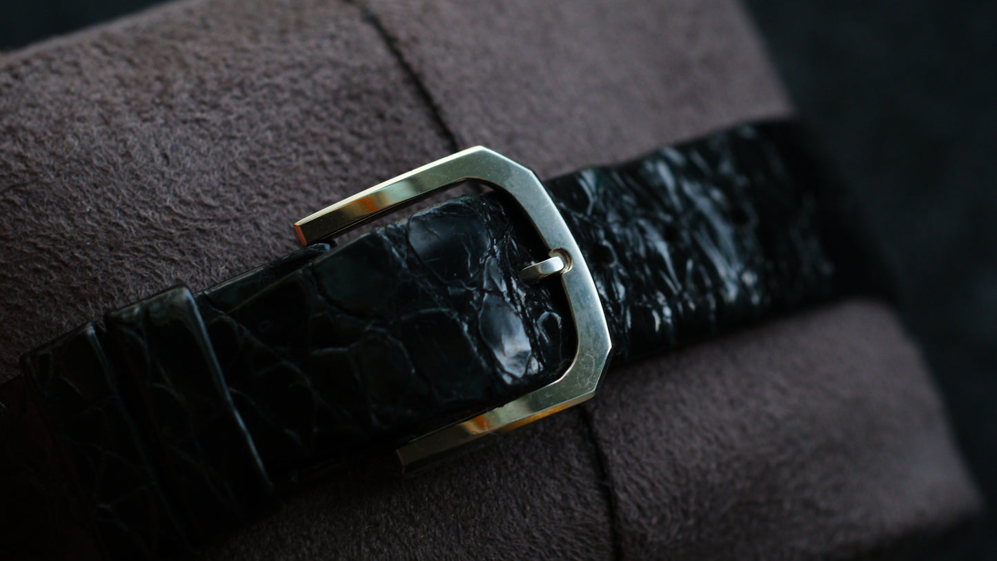 Credor Tank Couple 6730-5090 6730-5100 w14K Bezel SHA MIDDLE Tiffany Dial