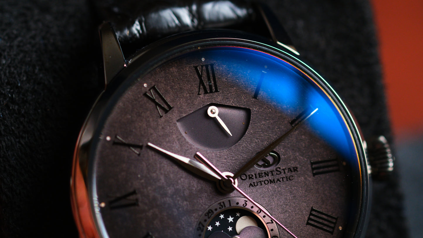 Orient Star  M45 F7 RK-AY0122N Moonphase  Black Dial Limited 60