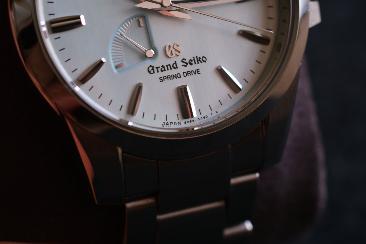 Grand Seiko SBGA015 9R65-0AG0 Spring Drive Ice Blue Dial |Excellent Condition| Full Serviced|