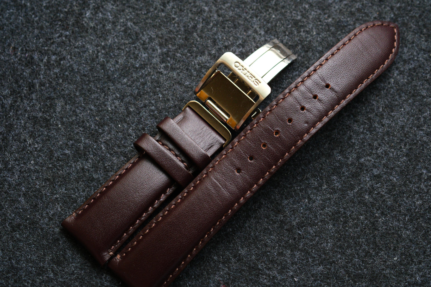 Seiko Tictac SZSB036 Limited Edition Deep Green Dial Like New Full Box+Seiko Leather Strap