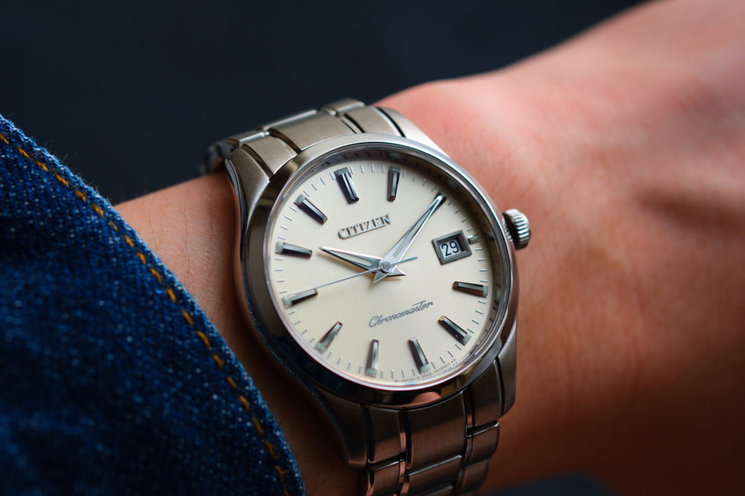 Citizen Chronomaster The Citizen A660-T006884 HAQ Champange Dial Full Box Paper Excellent Condition Serviced