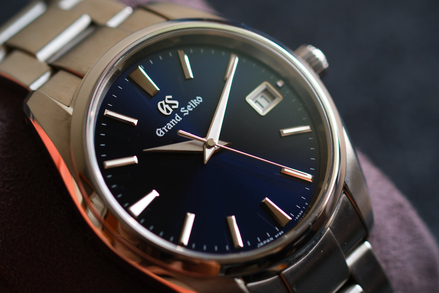 Grand Seiko SBGP013 9F85-0AC0 Heritage Excellent Condition Blue Dial