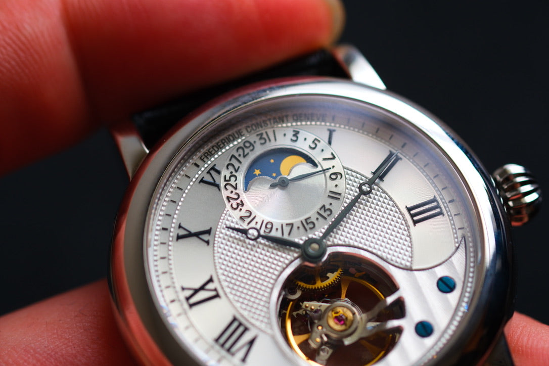 Frederique Constant FC915X4H6 Moonphase Manufactor Limited Edition 888 Pieces Wooden Box| Serviced| Excellent Condition