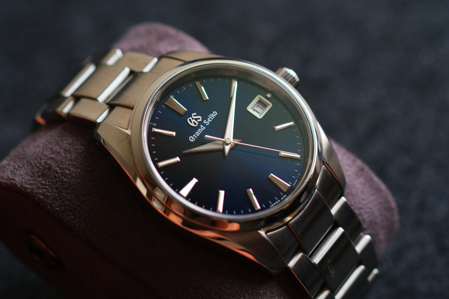 Grand Seiko SBGP013 9F85-0AC0 Heritage Excellent Condition Blue Dial