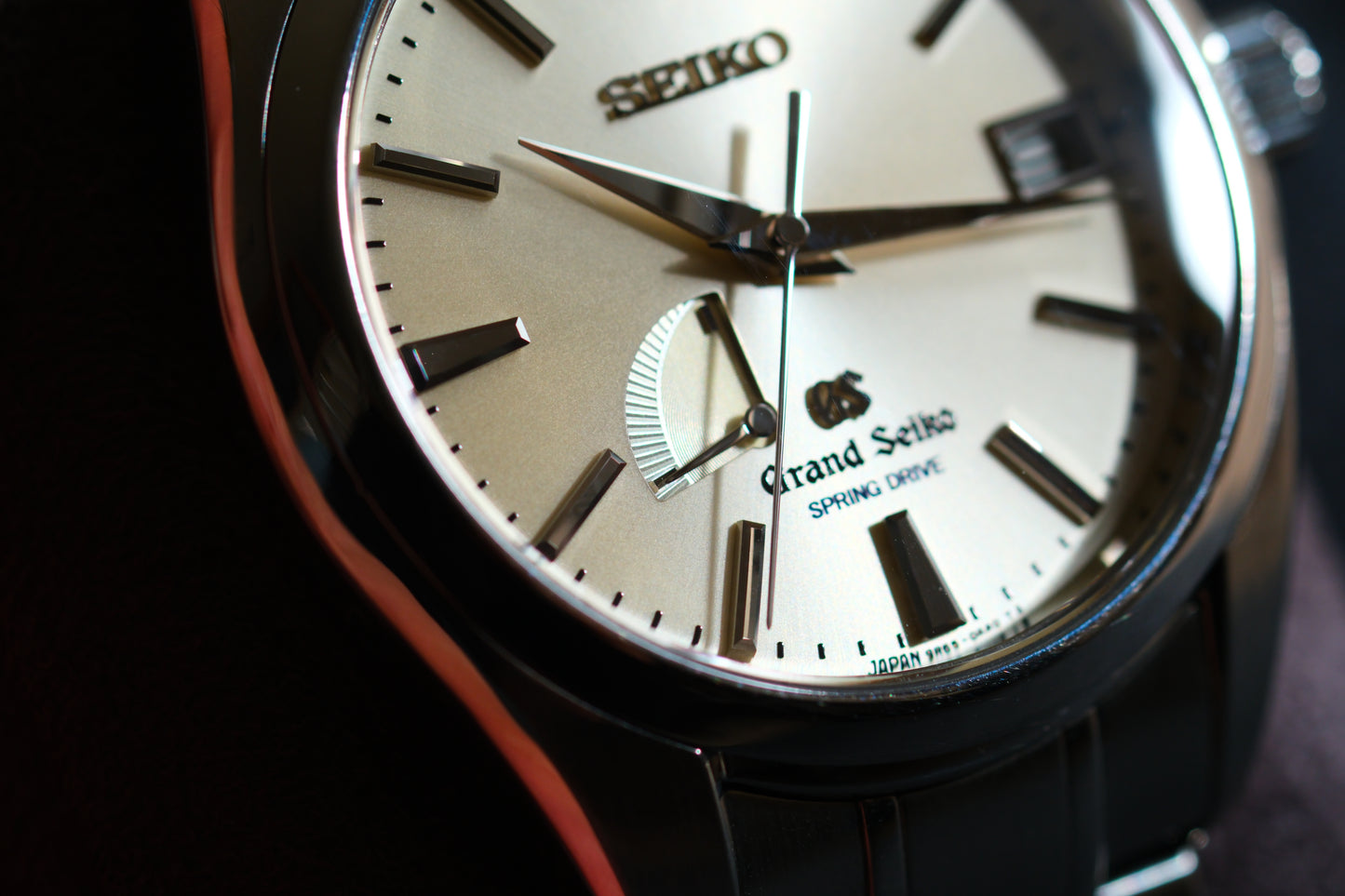 Grand Seiko SBGA001 9R65-00A0 Spring Drive Champagne Dial  | Excellent Condition