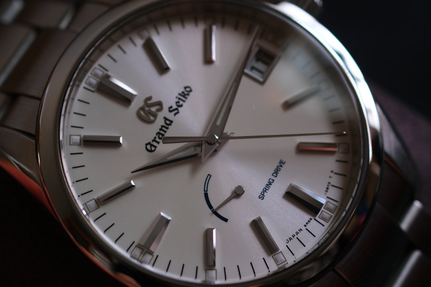 Grand Seiko SBGA299 9R65-0BM0 Spring Drive White Dial Serviced Full box Paper Excellent Condition