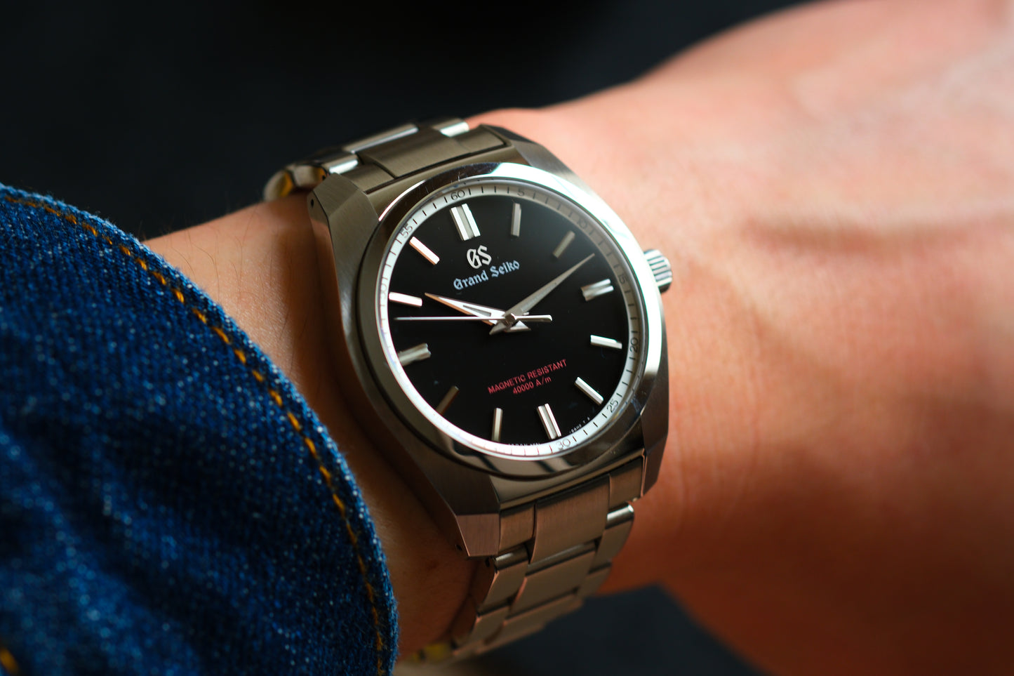 Grand Seiko SBGX293 9F61-0AD0 Sport Watch High Magnetic Resistant Full Box Paper Good Condition