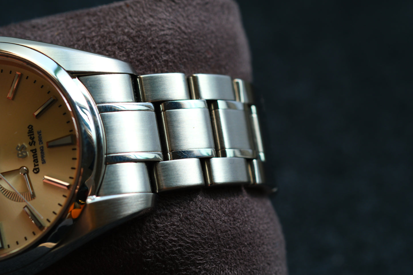 Grand Seiko SBGA001 9R65-00A0 Spring Drive Champagne Dial  | Excellent Condition
