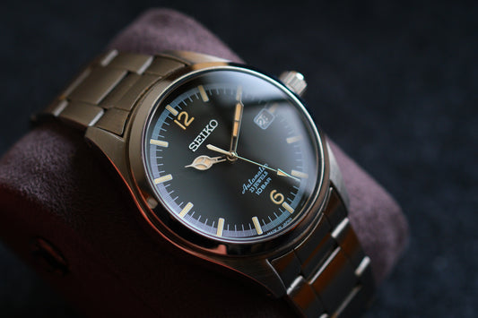Seiko Tictac SZSB006 Full box Grey Dial Good Condition