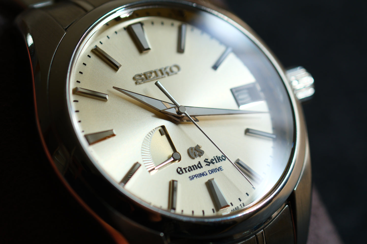 Grand Seiko SBGA001 9R65-00A0 Spring Drive Champagne Dial  | Excellent Condition