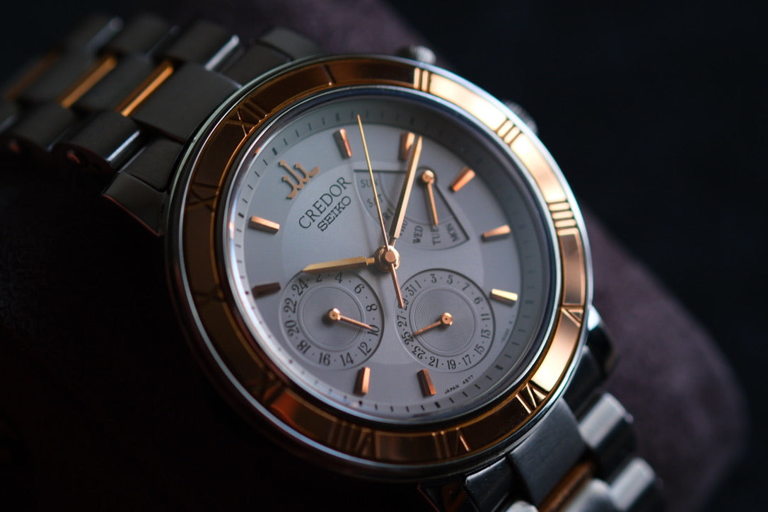Credor Pacifique GCBG998 4S77-0020 18KG Retrograde Day Date Full box Paper Excellent Condition Full Serviced