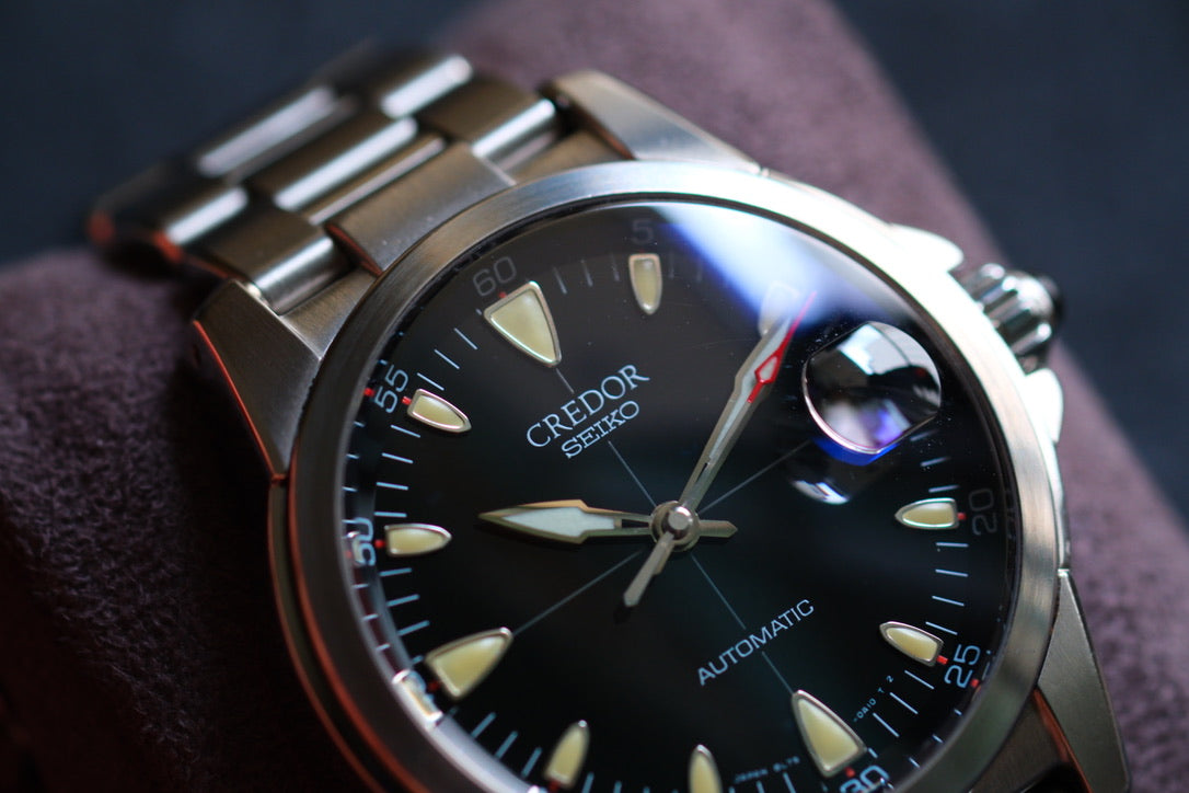 Credor GCBR997 8L75-0A10 Phoenix Black Dial Excellent Condition Manual User Full Serviced