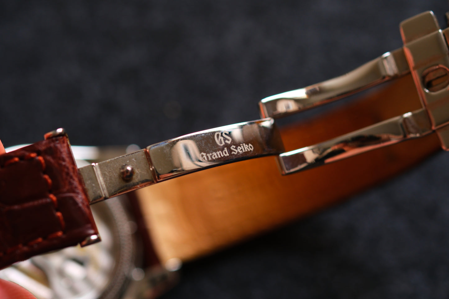 Grand Seiko SBGR289 9S65-00B0 JDM Chocolate Stunning Textured Brown Dial Excellent Condition Full Box Tag Paper