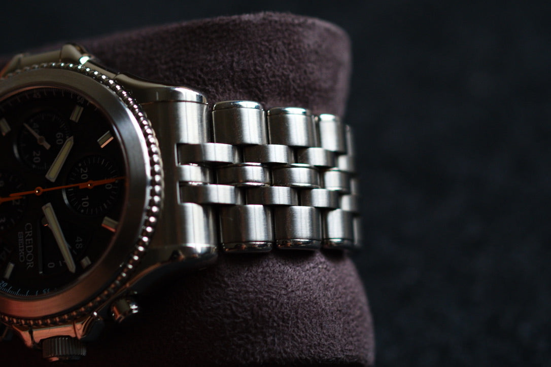 Credor Pacifique GCBK997 6S77-0A10 Chrnograph Limited 2000 Carbon Dial