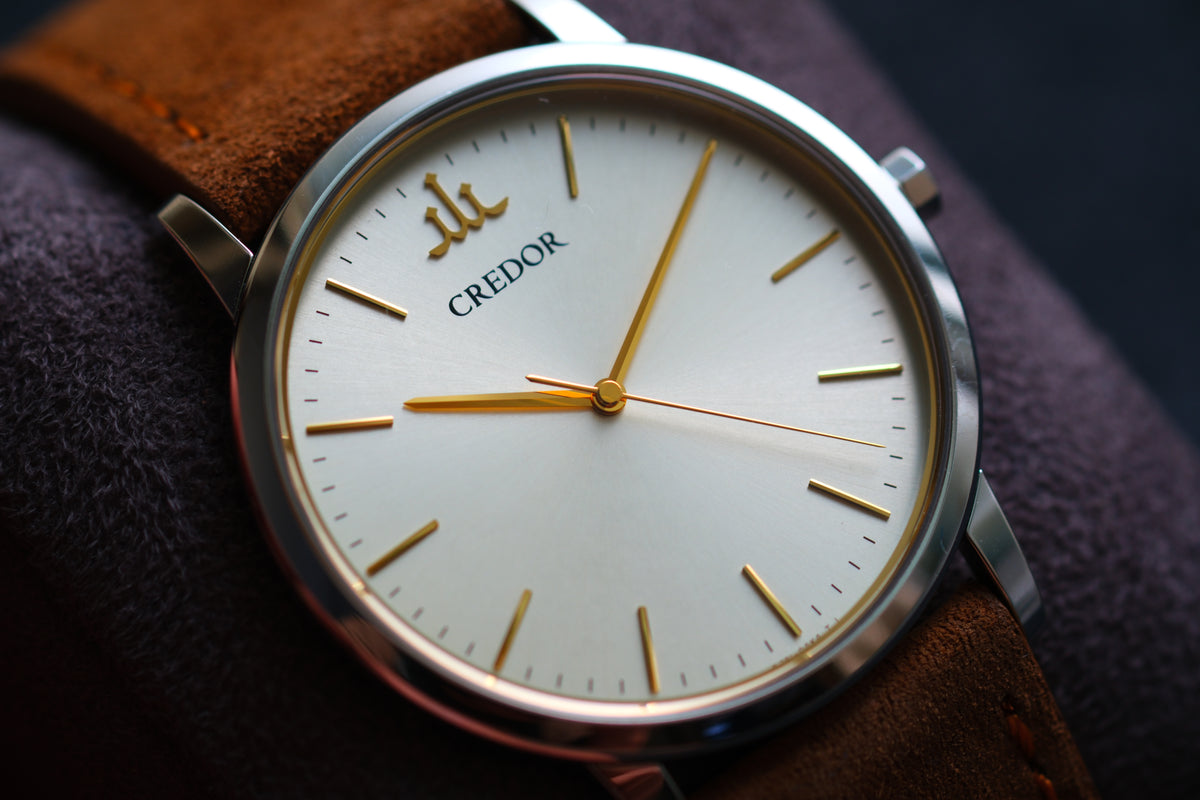 Credor Signo GCAR047 8J81-0AJ0 Dress Watch 36mm 6mm Thin Full Paper Excellent Condition