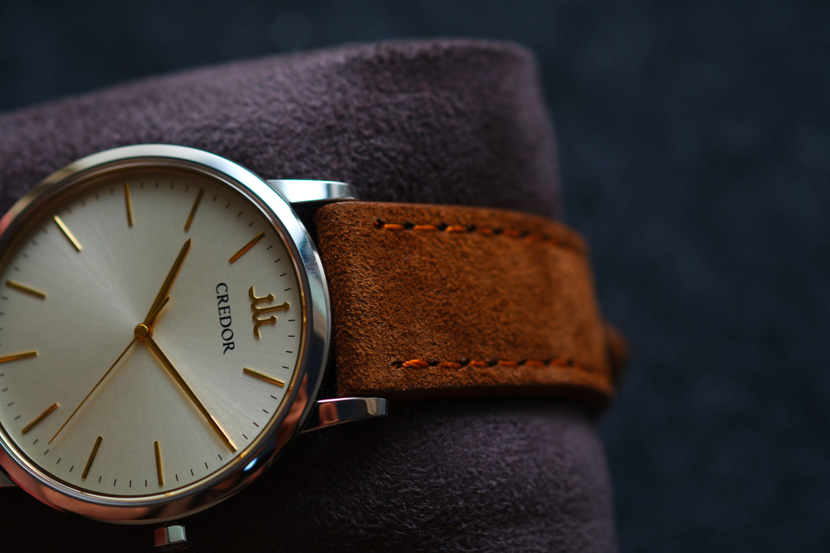 Credor Signo GCAR047 8J81-0AJ0 Dress Watch 36mm 6mm Thin Full Paper Excellent Condition