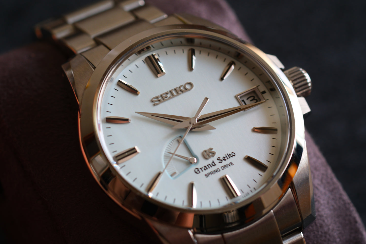 Grand Seiko SBGA015 9R65-0AG0 Spring Drive Ice Blue Dial |Excellent Condition| Full Serviced|