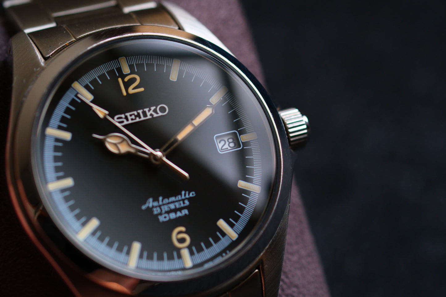 Seiko Tictac SZSB006 Full box Grey Dial Good Condition