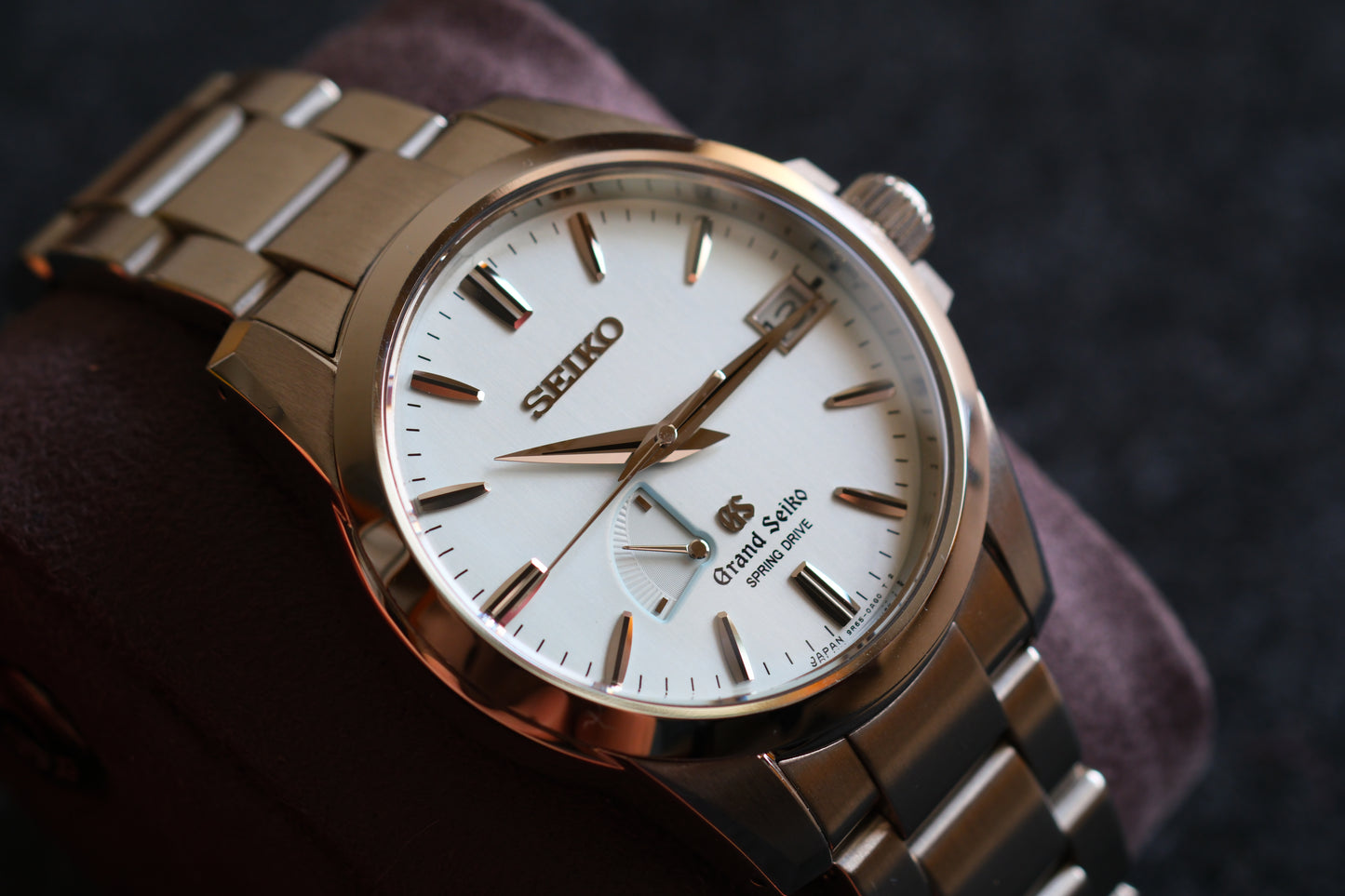 Grand Seiko SBGA015 9R65-0AG0 Spring Drive Ice Blue Dial |Excellent Condition| Full Serviced|