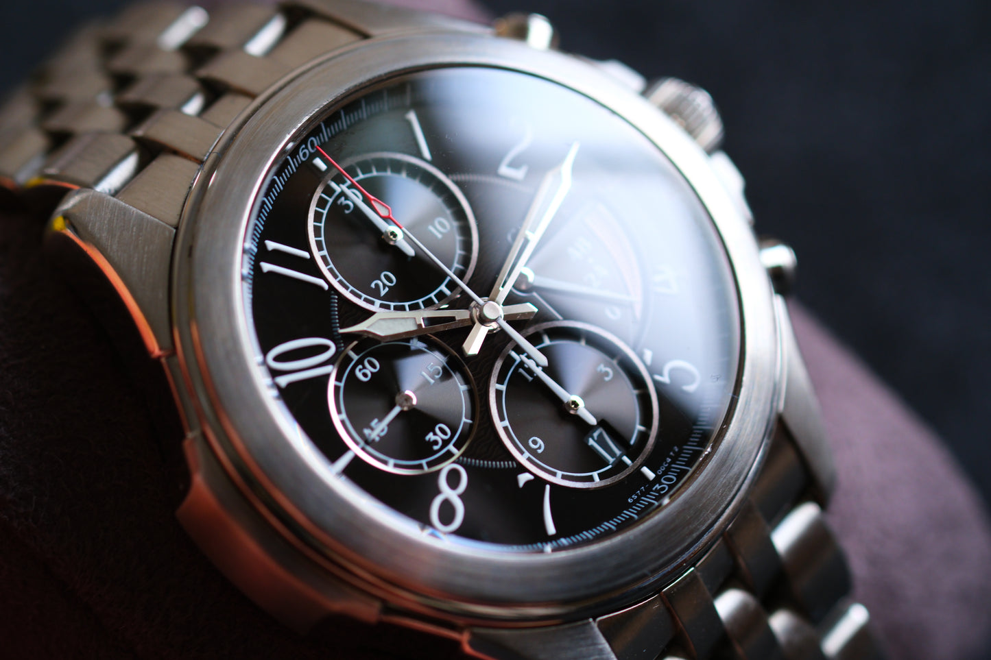 Credor GCBK989 Pacifique Chrnograph 6S77-00B0 Full Serviced Excellent Condition