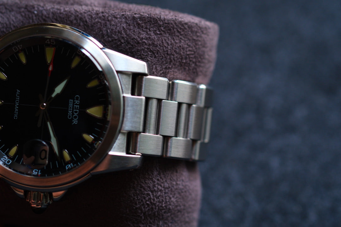 Credor GCBR997 8L75-0A10 Phoenix Black Dial Excellent Condition Manual User Full Serviced