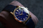 Grand Seiko SBGX349 9F61 Elegance Collection “moonlight blue”/“Gekka” Dial Vintage proportions 34x41.5x10.7mm Perfect Dress Watch Excellent Condition Box Paper Date 9/2025