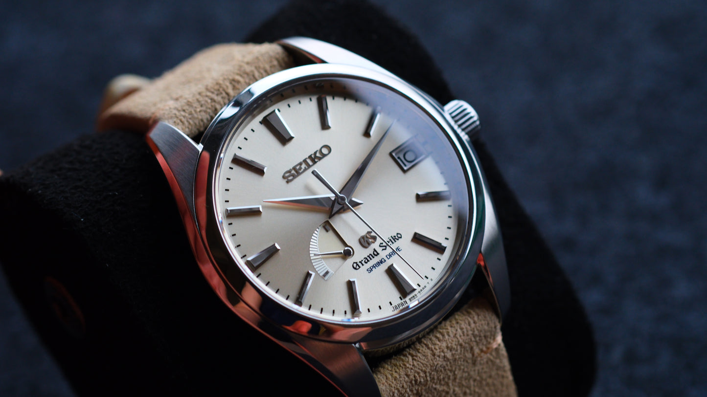 Grand Seiko Spring Drive Champagne Dial SBGA001 | Good Condition