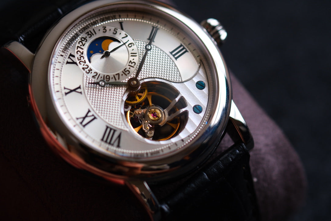 Frederique Constant FC915X4H6 Moonphase Manufactor Limited Edition 888 Pieces Wooden Box| Serviced| Excellent Condition