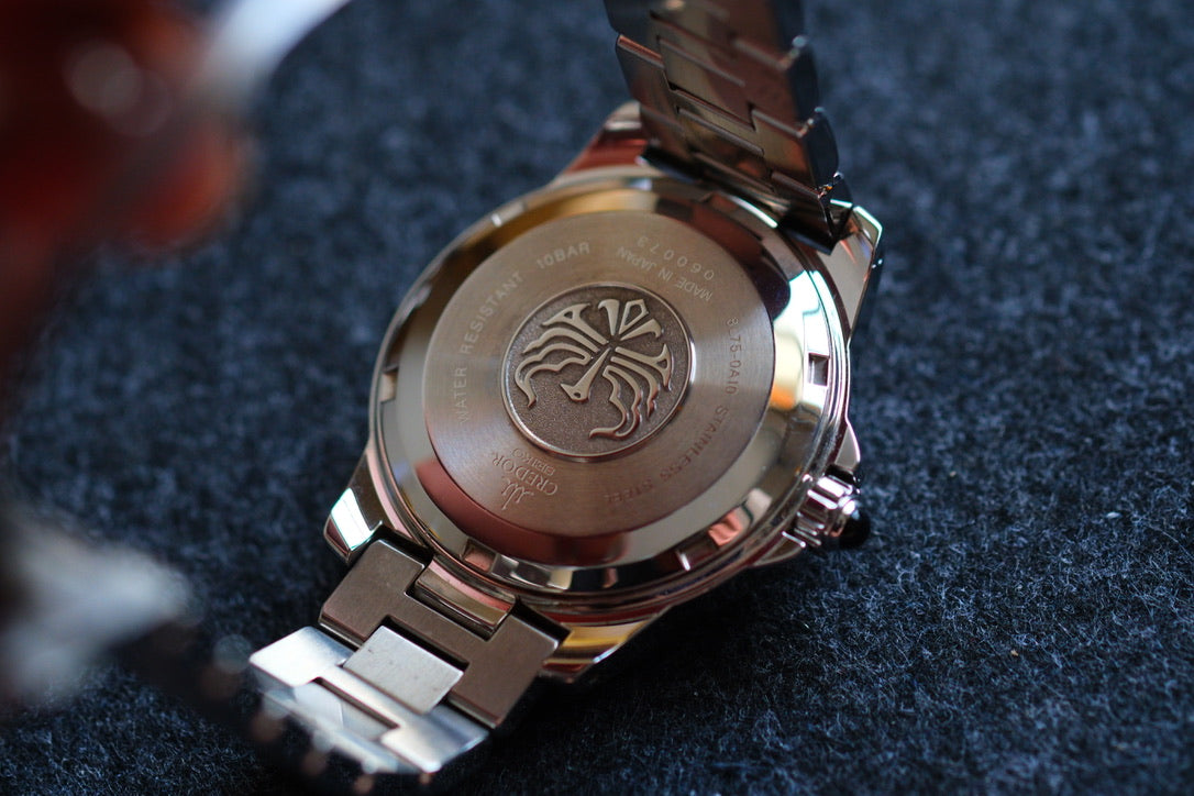 Credor GCBR997 8L75-0A10 Phoenix Black Dial Good Condition