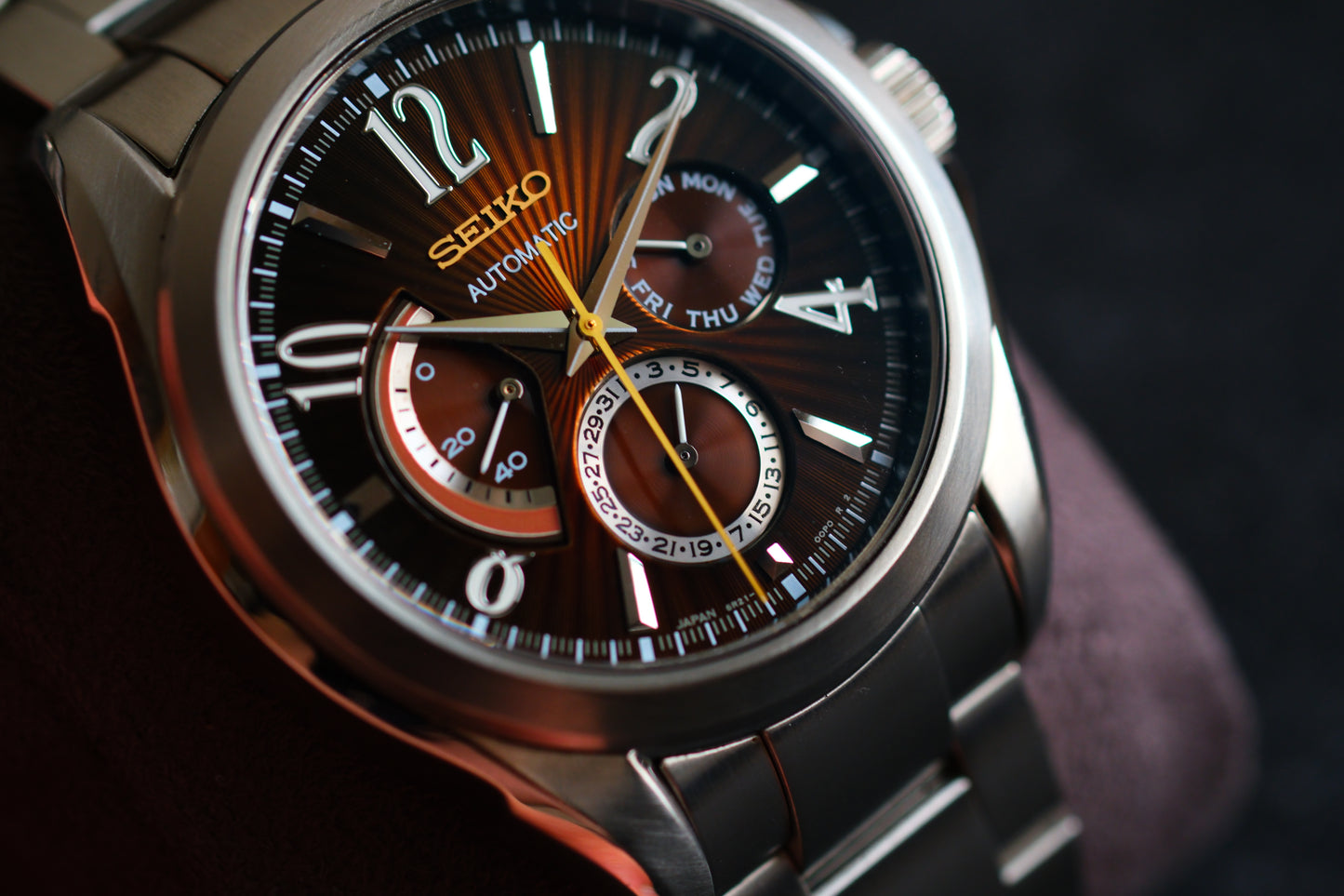 Seiko Bright Grand Cocktail SDGC017 6R21 SeikoxBacardi Rare JDM Limited Edition 500 Serviced Excellent Condition