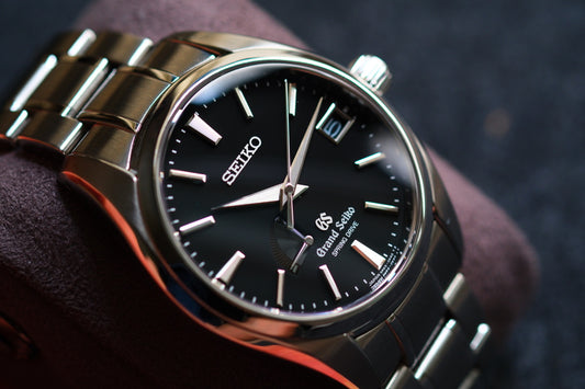 Grand Seiko SBGA003 Spring Drive 9R65-00AA0 Black Dial Excellent Condition