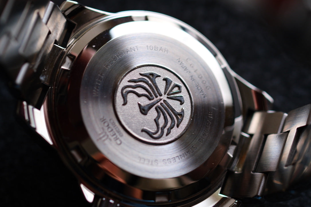 Credor GCBR997 8L75-0A10 Phoenix Black Dial Excellent Condition Manual User Full Serviced