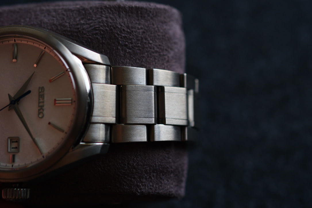 Seiko Pressage SARX055 6R15-04A0 Full Titan | Snow Flake Dial| Full Box Paper| Excellent Condition| Serviced