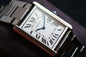 Cartier tank Solo LM WSTA0028 Full box Paper Excellent Condition Double Strap SS Strap + Leather Strap