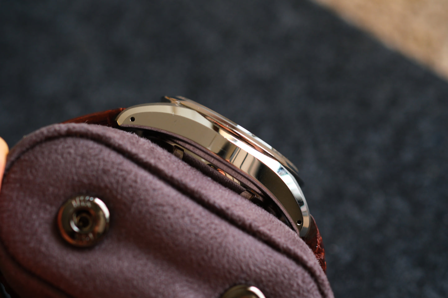 Grand Seiko SBGR289 9S65-00B0 JDM Chocolate Stunning Textured Brown Dial Excellent Condition Full Box Tag Paper