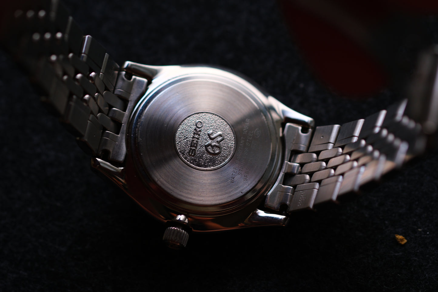 Grand Seiko SBGT001 9F83-9A00 Day date Excellent Condition Vintage Watch White Dial Full Box Paper Super Rare