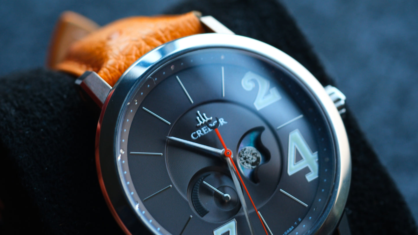 Credor GCLL993 Titanium Moonphase Spring Drive Titanium Limited to 125 pieces Serviced